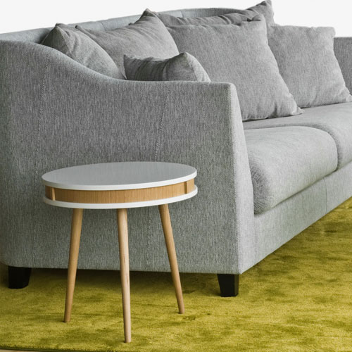 RGE midcentury-style side table discounted at Monoqi