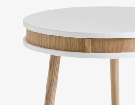 RGE midcentury-style side table discounted at Monoqi