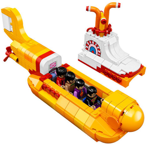 10. The Beatles Lego Yellow Submarine sets