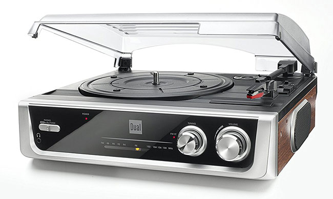 12. Dual MTR10 vintage-style audio system