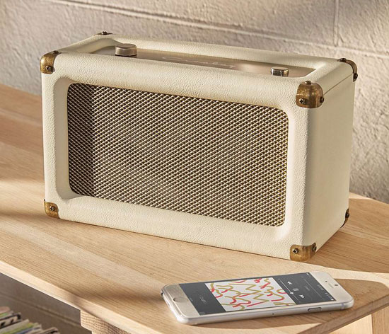 3. Crosley Harper vintage-style wireless speaker