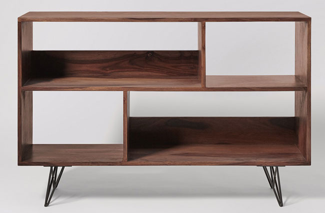 Midcentury-style Axel shelving unit at Swoon Editions