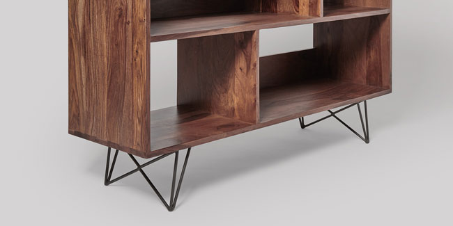 Midcentury-style Axel shelving unit at Swoon Editions