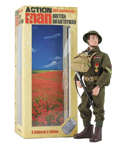 50th anniversary Action Man figures