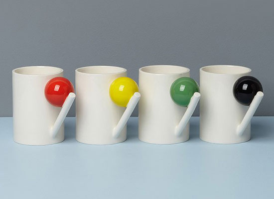 Bauhaus-inspired geometric ceramic range by Design K