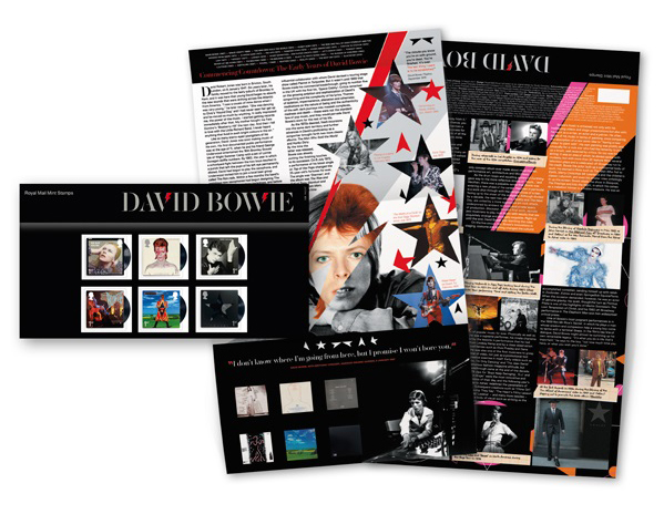 Royal Mail unveils David Bowie stamps plus limited edition souvenirs and gifts