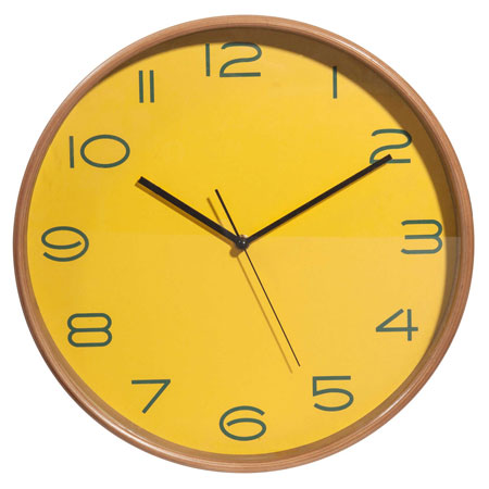 Camden retro wooden wall clock at Maisons Du Monde