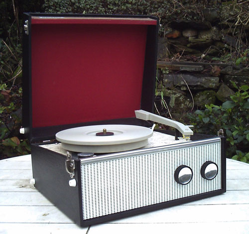 Restored 1968 Dansette Popular Mk II record player on eBay