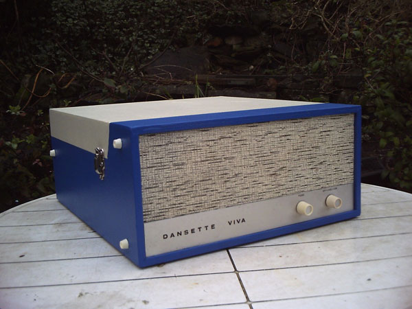 Restored 1968 Dansette Viva record player on eBay