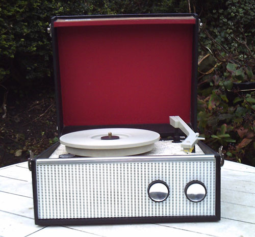 Restored 1968 Dansette Popular Mk II record player on eBay