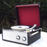 Restored 1968 Dansette Popular Mk II record player on eBay