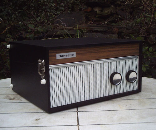 Restored 1968 Dansette Popular Mk II record player on eBay