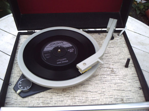 Restored 1968 Dansette Popular Mk II record player on eBay