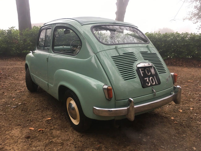 1950s Fiat 600 Trasformabile car on eBay