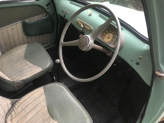 1950s Fiat 600 Trasformabile car on eBay