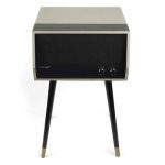 Vintage-style Intempo record player with legs