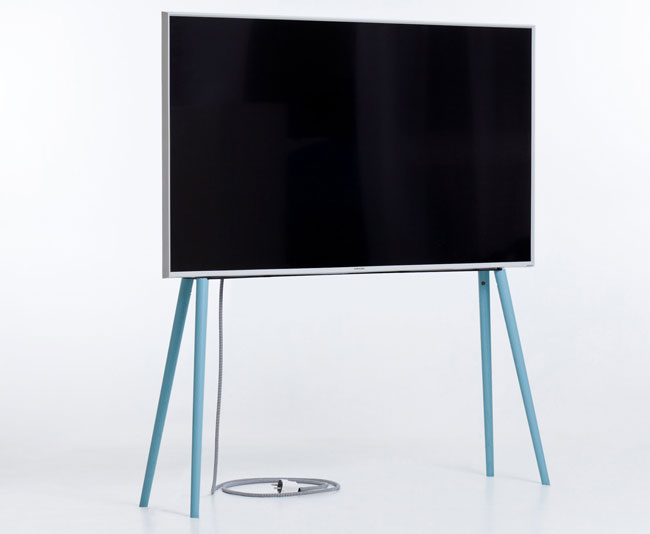 Handmade midcentury-style TV stands by JALG