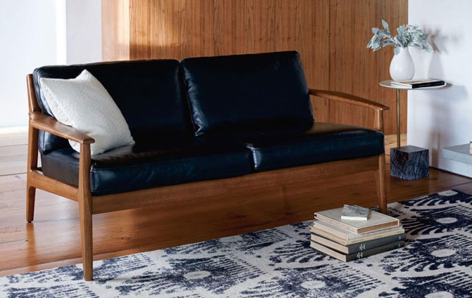 Mathias Mid-Century Loveseat at West Elm