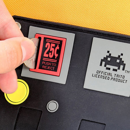 Space Invaders Arcade Cabinet Backpack at ThinkGeek