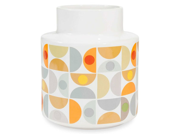 Jeannette 1960s-style ceramic vase at Maisons Du Monde