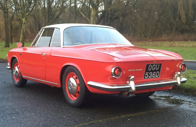 1966 Volkswagen Karmann Ghia Type 34 Razorback car on eBay