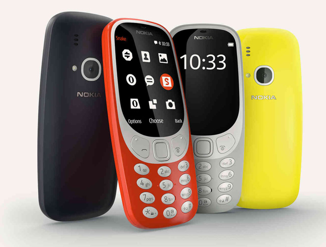 Retro phone: Nokia 3310 mobile phone returns