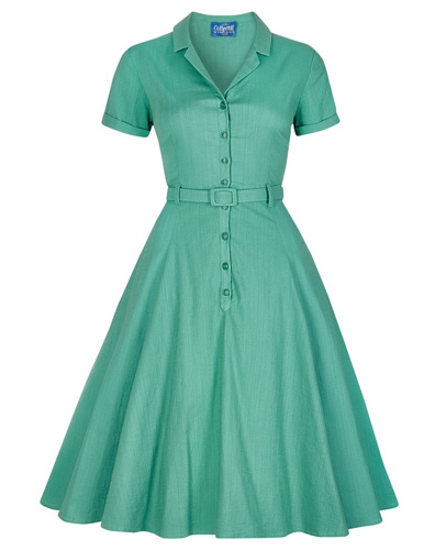 1950s-style Collectif Caterina swing dress