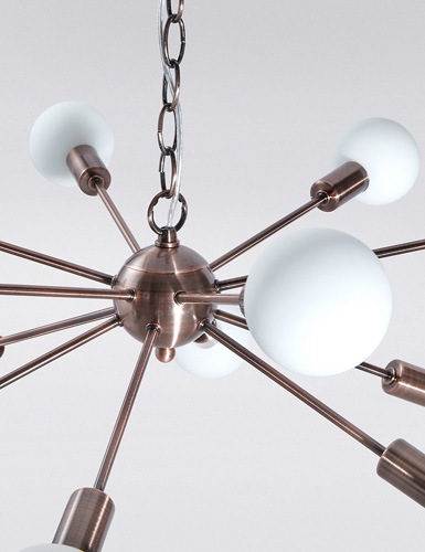 Dexter retro Sputnik-style ceiling light at Marks & Spencer