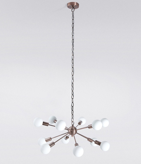 Dexter retro Sputnik-style ceiling light at Marks & Spencer