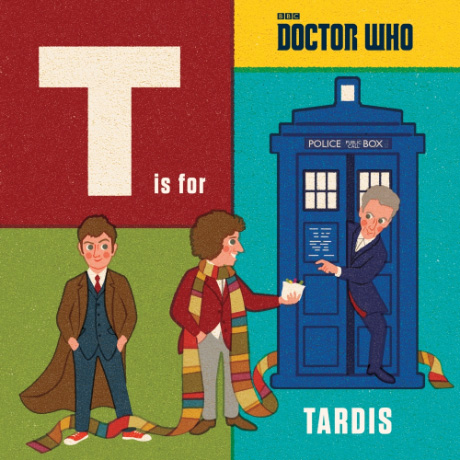 Doctor Who: T is for TARDIS retro alphabet book for kids (BBC)