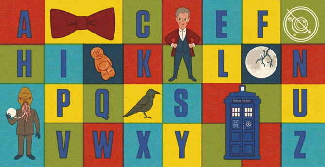 Doctor Who: T is for TARDIS retro alphabet book for kids (BBC)