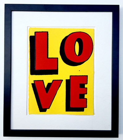 Retro love-themed prints by John Patrick Reynolds