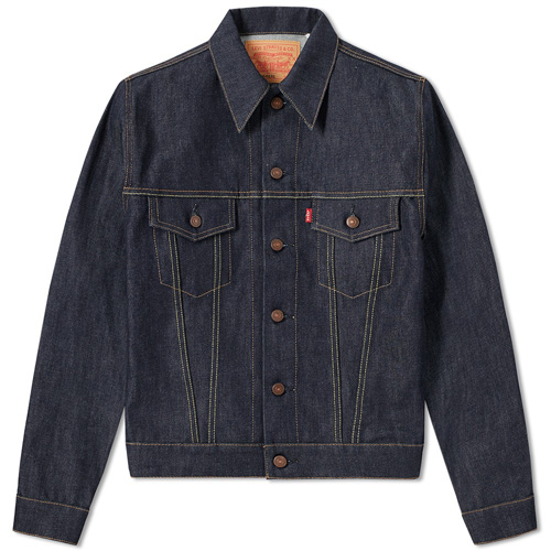 Levi's Vintage 1953 Type II and 1967 Type III Trucker jackets back