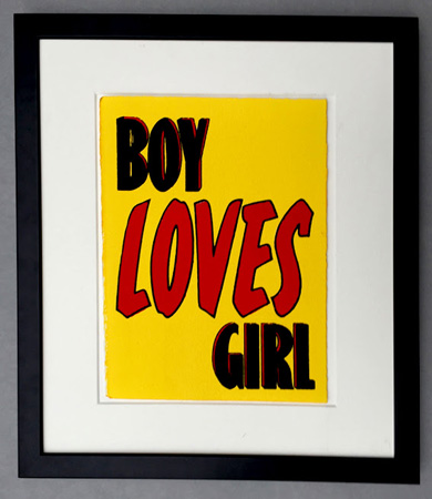 Retro love-themed prints by John Patrick Reynolds