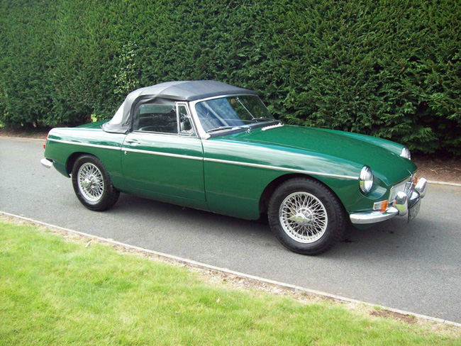 Fully restored 1966 MG MGB Roadster on eBay