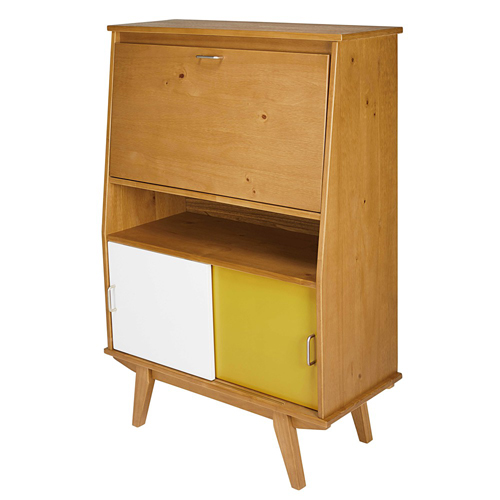 Paulette retro-style writing desk at Maisons Du Monde