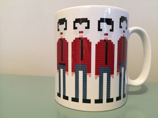 Retro indie and rock mugs by Eight Bit North