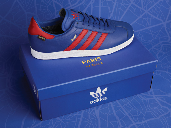 Adidas Originals Gazelle GTX Paris trainers are a Size? exclusive