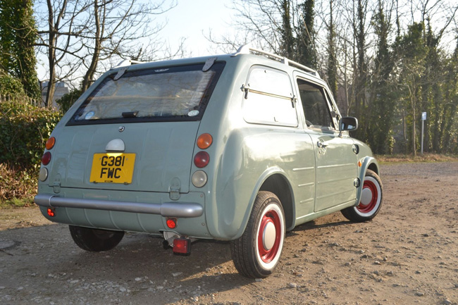 Retro Nissan Pao car on eBay