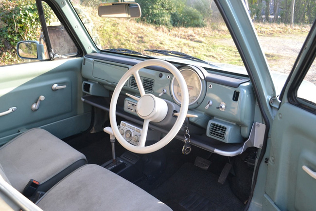 Retro Nissan Pao car on eBay