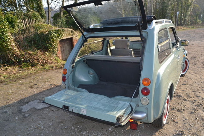 Retro Nissan Pao car on eBay