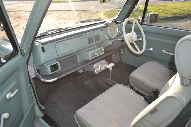 Retro Nissan Pao car on eBay