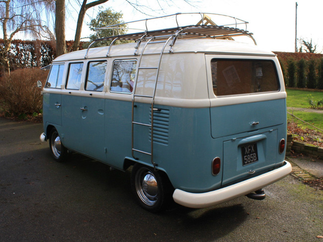 1964 Volkswagen split screen camper van on eBay