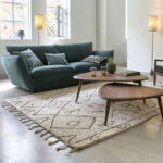 Theoleine midcentury walnut coffee table at La Redoute