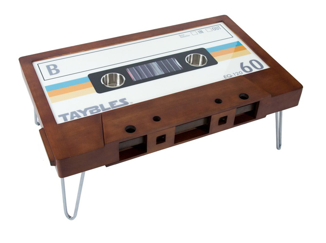 B-side by Taybles: The cassette tape coffee table gets affordable