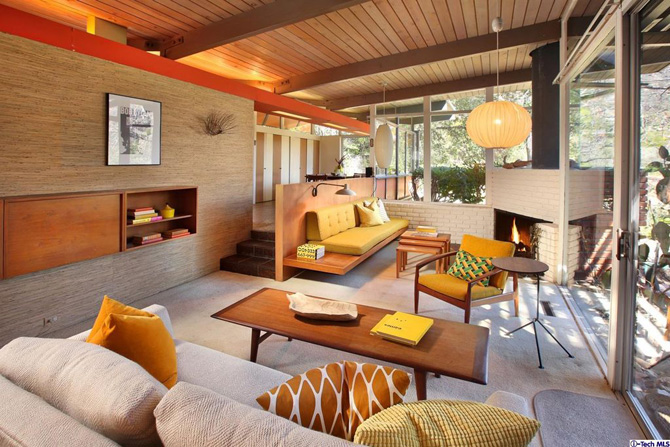 Retro house for sale: 1950s Kemper Nomland-designed midcentury property in Altadena, California, USA