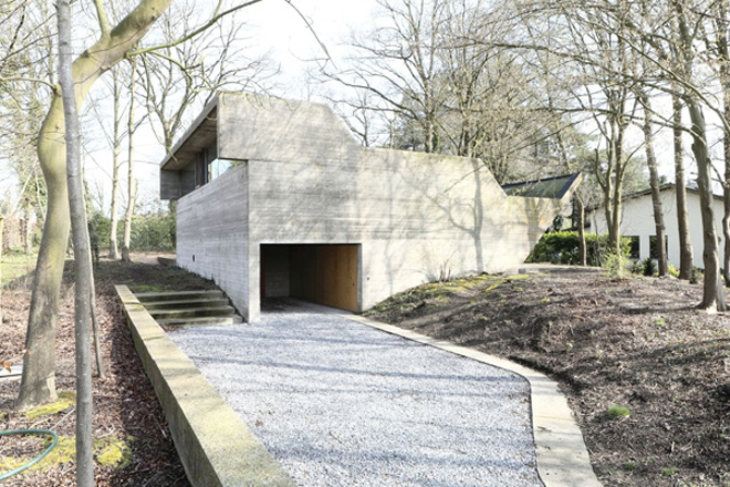 Retro retreat: 1970s Julian Lampens-designed brutalist property in Sint-Martens-Latem, Belgium