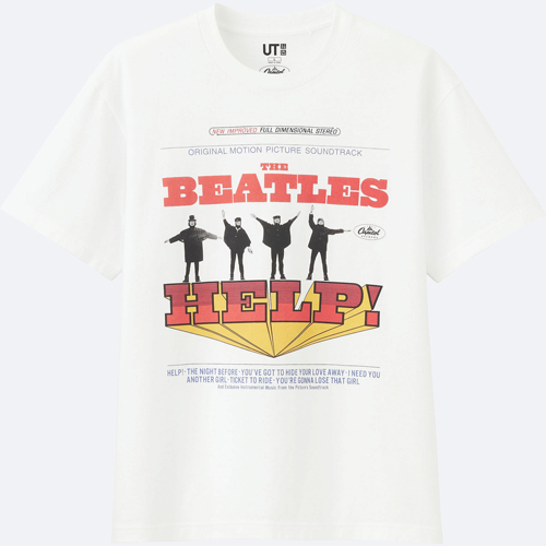 Capitol Records 75 anniversary t-shirts at Uniqlo