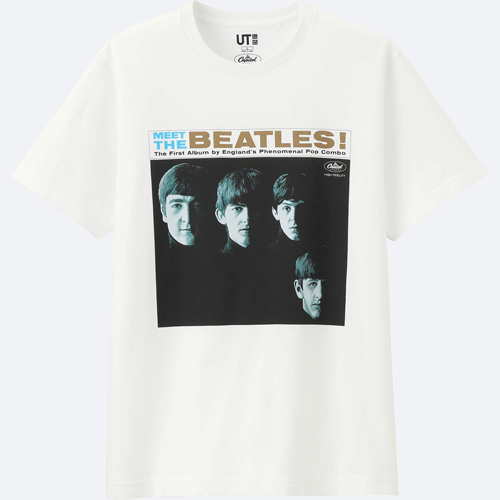 Capitol Records 75th anniversary t-shirts at Uniqlo