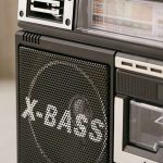 1980s-style Urban Outfitters Boombox with added MP3 recording